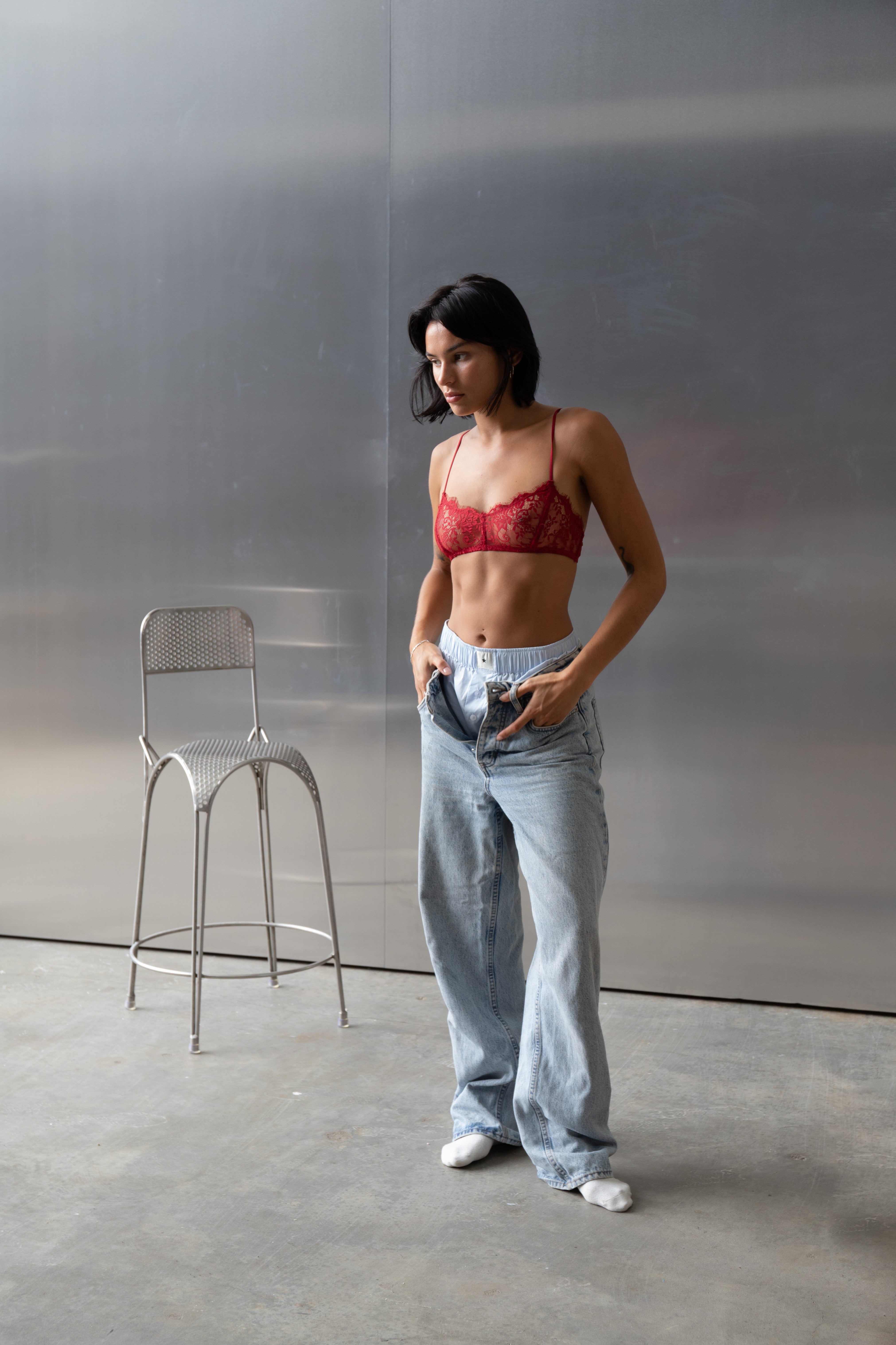 Cherry Red Rush Bra | Luxurious Wearable Lingerie | HARPER