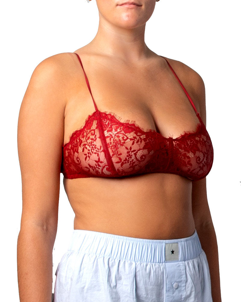 Rush Bralette Cherry